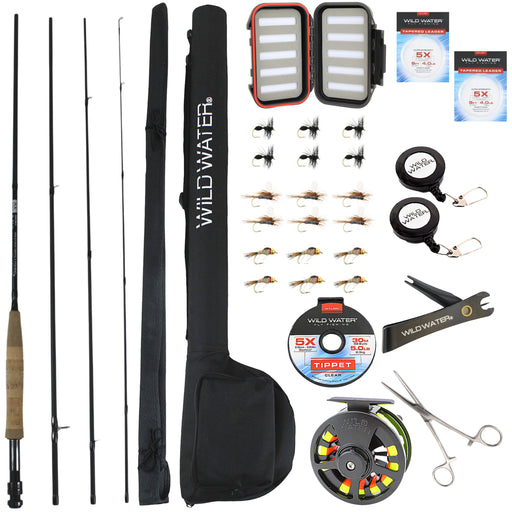 Deluxe 5/6 Fly Fishing Rod Kit | Wild Water Fly Fishing