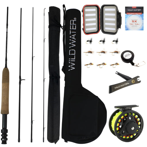 3 Weight Reel Short Fly Rod Package | Wild Water Fly Fishing