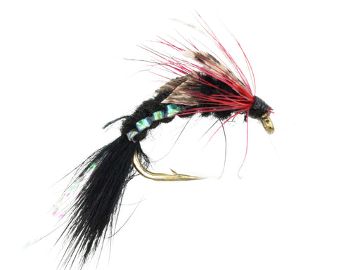 Black Woven Caddis Fly | Wild Water Fly Fishing