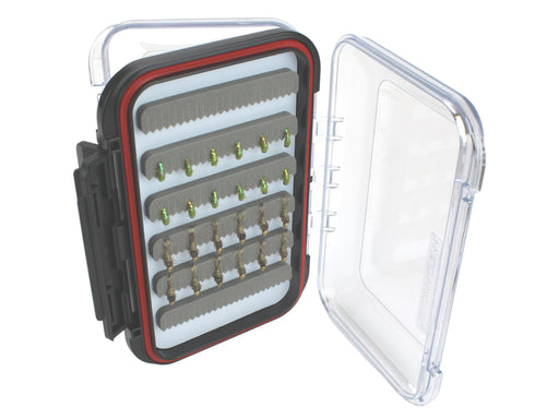 Wild Water Fly Fishing Nymph Assortment, 48 Flies with Large Fly Box