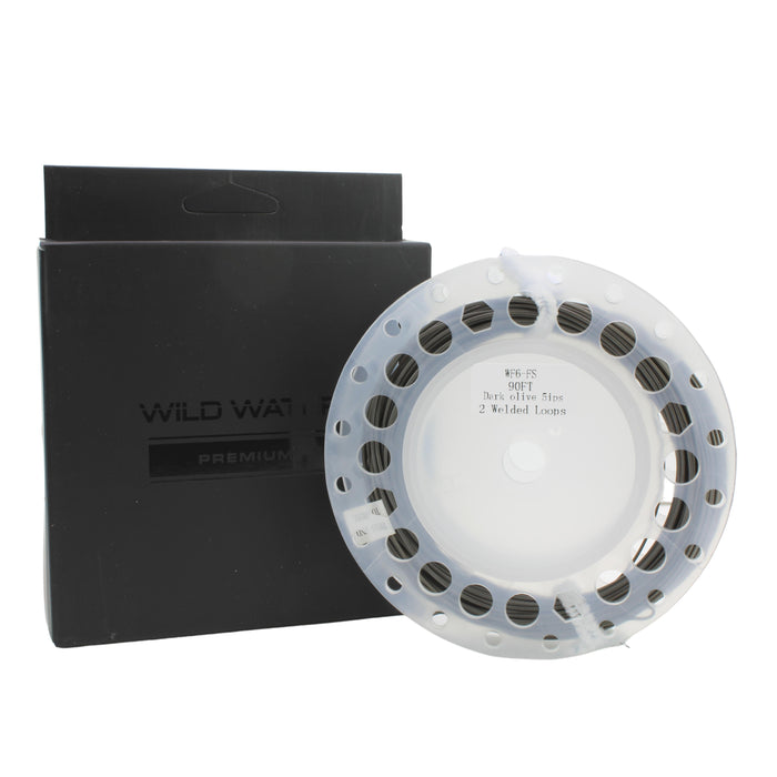Wild Water Fly Fishing Weight Forward 6 Weight Fast Sinking Fly Line
