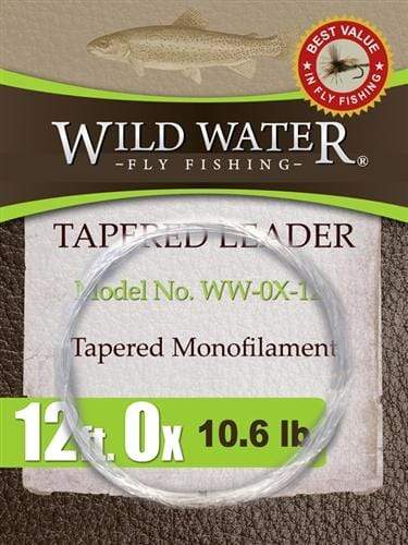 Nylon Tapered Leader 0X | Wild Water Fly Fishing
